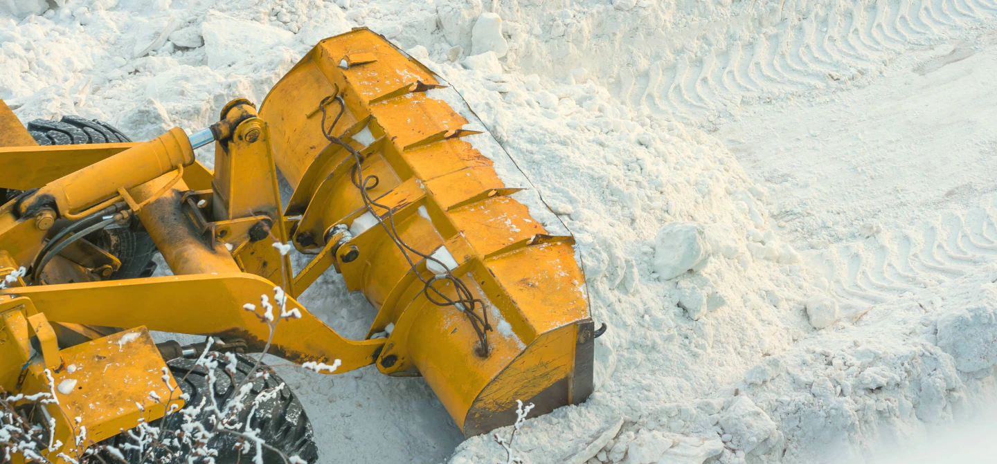 snow clearing using bulldozer bangor pa