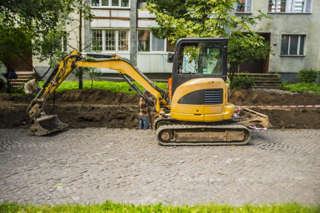 property grading excavation